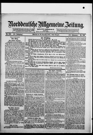 Norddeutsche allgemeine Zeitung vom 23.12.1914