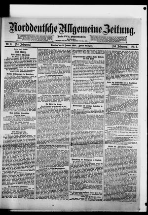 Norddeutsche allgemeine Zeitung vom 03.01.1915