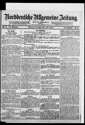 Norddeutsche allgemeine Zeitung vom 24.02.1915