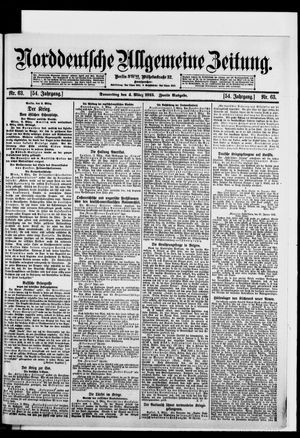 Norddeutsche allgemeine Zeitung vom 04.03.1915