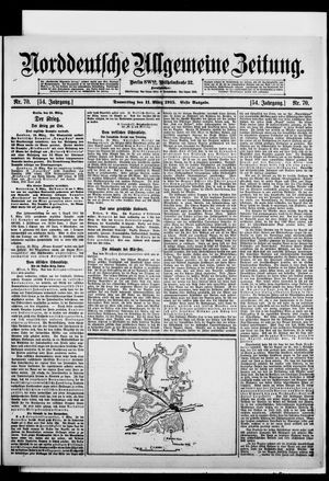 Norddeutsche allgemeine Zeitung on Mar 11, 1915