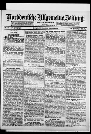 Norddeutsche allgemeine Zeitung vom 12.03.1915