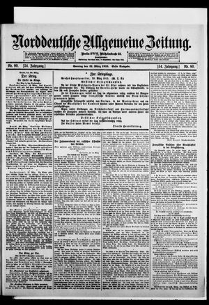 Norddeutsche allgemeine Zeitung on Mar 21, 1915