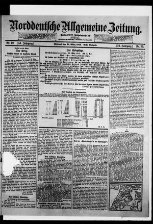 Norddeutsche allgemeine Zeitung vom 31.03.1915