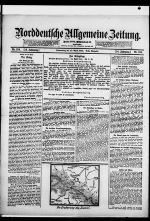 Norddeutsche allgemeine Zeitung vom 15.04.1915