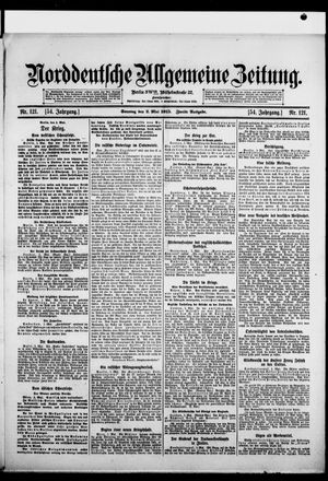 Norddeutsche allgemeine Zeitung vom 02.05.1915
