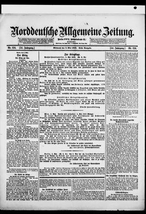 Norddeutsche allgemeine Zeitung vom 05.05.1915
