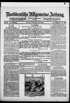 Norddeutsche allgemeine Zeitung vom 09.05.1915