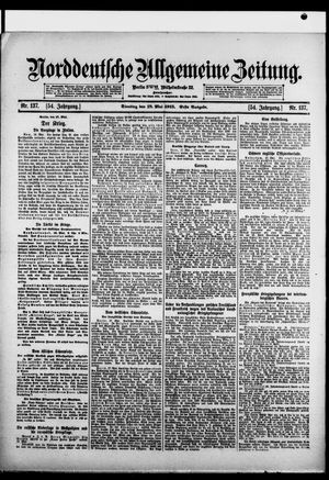 Norddeutsche allgemeine Zeitung vom 18.05.1915