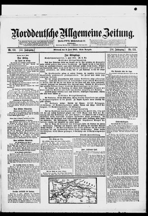 Norddeutsche allgemeine Zeitung vom 02.06.1915