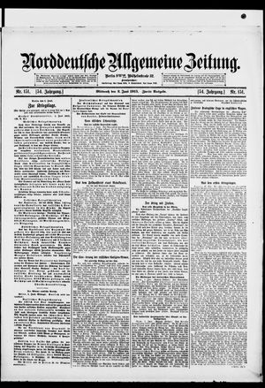 Norddeutsche allgemeine Zeitung vom 02.06.1915