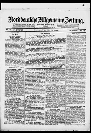 Norddeutsche allgemeine Zeitung vom 03.06.1915