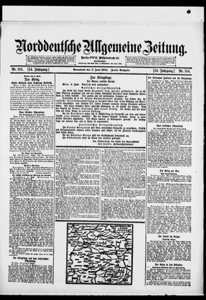 Norddeutsche allgemeine Zeitung vom 05.06.1915