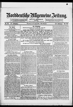 Norddeutsche allgemeine Zeitung vom 12.06.1915