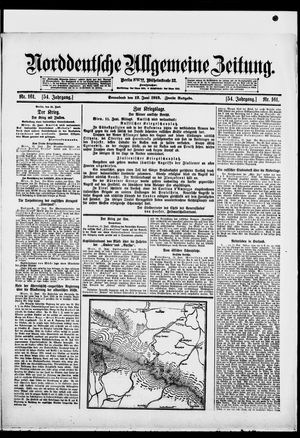 Norddeutsche allgemeine Zeitung vom 12.06.1915