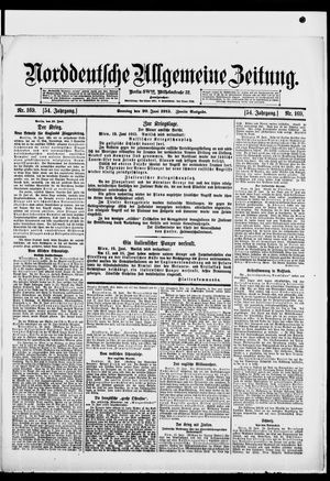 Norddeutsche allgemeine Zeitung vom 20.06.1915