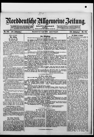 Norddeutsche allgemeine Zeitung vom 03.07.1915