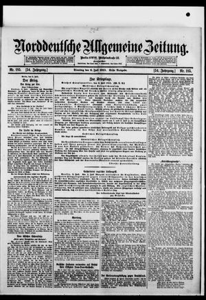 Norddeutsche allgemeine Zeitung vom 06.07.1915