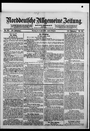 Norddeutsche allgemeine Zeitung vom 06.07.1915