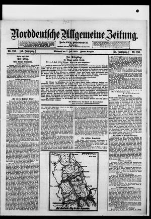 Norddeutsche allgemeine Zeitung vom 07.07.1915