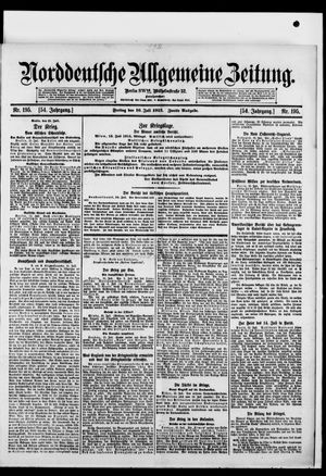 Norddeutsche allgemeine Zeitung vom 16.07.1915