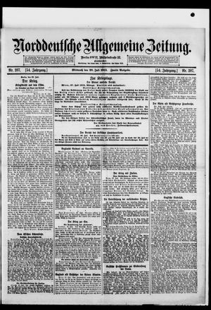 Norddeutsche allgemeine Zeitung on Jul 28, 1915
