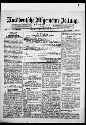 Norddeutsche allgemeine Zeitung vom 06.10.1915