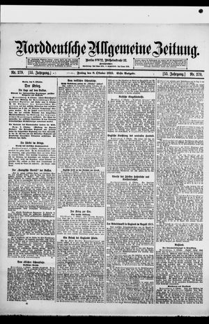 Norddeutsche allgemeine Zeitung vom 08.10.1915