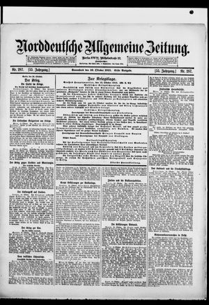 Norddeutsche allgemeine Zeitung vom 16.10.1915