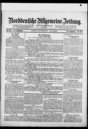 Norddeutsche allgemeine Zeitung vom 23.10.1915