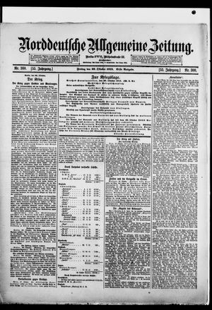 Norddeutsche allgemeine Zeitung vom 29.10.1915