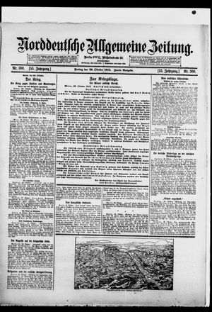 Norddeutsche allgemeine Zeitung vom 29.10.1915