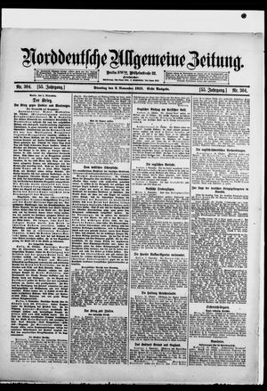 Norddeutsche allgemeine Zeitung vom 02.11.1915