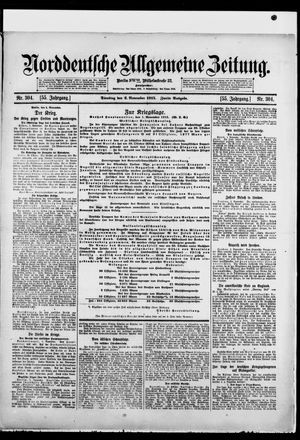 Norddeutsche allgemeine Zeitung vom 02.11.1915