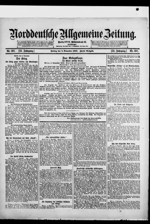 Norddeutsche allgemeine Zeitung vom 05.11.1915