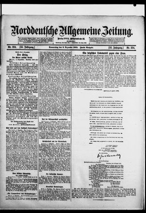 Norddeutsche allgemeine Zeitung vom 02.12.1915