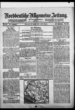 Norddeutsche allgemeine Zeitung on Dec 22, 1915