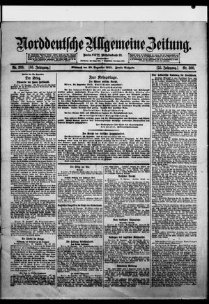 Norddeutsche allgemeine Zeitung vom 29.12.1915