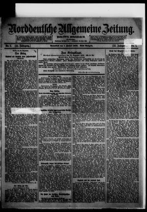 Norddeutsche allgemeine Zeitung vom 01.01.1916