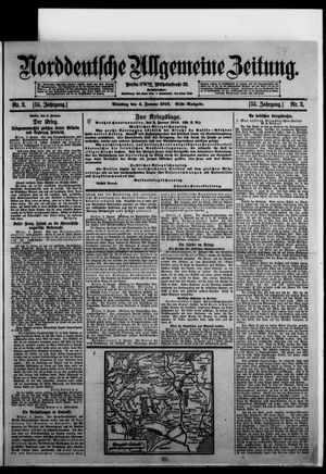 Norddeutsche allgemeine Zeitung on Jan 4, 1916