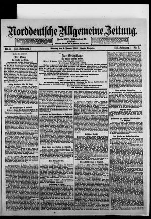 Norddeutsche allgemeine Zeitung on Jan 4, 1916