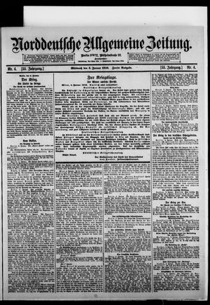 Norddeutsche allgemeine Zeitung vom 05.01.1916