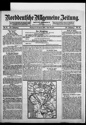 Norddeutsche allgemeine Zeitung vom 16.01.1916