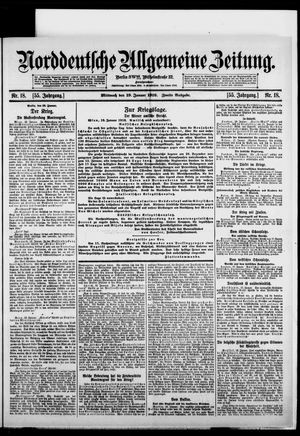 Norddeutsche allgemeine Zeitung vom 19.01.1916