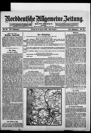 Norddeutsche allgemeine Zeitung vom 21.01.1916