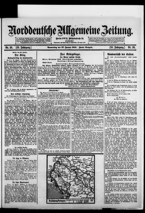 Norddeutsche allgemeine Zeitung vom 27.01.1916
