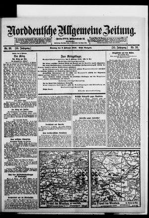 Norddeutsche allgemeine Zeitung on Feb 6, 1916