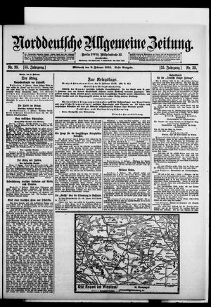 Norddeutsche allgemeine Zeitung vom 09.02.1916