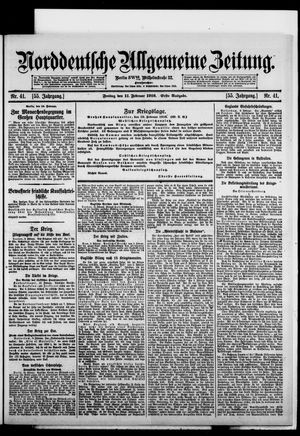 Norddeutsche allgemeine Zeitung vom 11.02.1916
