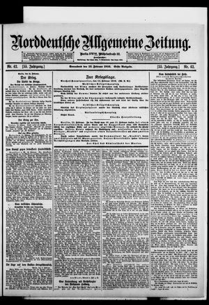 Norddeutsche allgemeine Zeitung on Feb 12, 1916